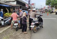 50 Pengendara di Pandeglang kena Tilang, Operasi maung Patuh 2025